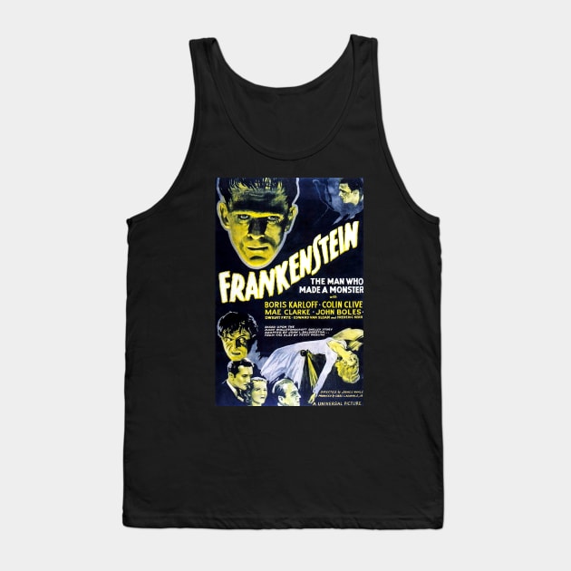 FRANKENSTIEN Tank Top by chudd